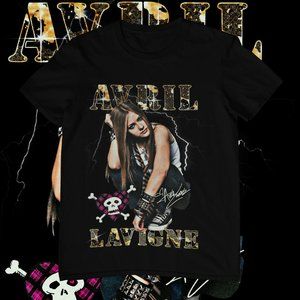 Avril Lavigne | | Graphic T-shirt | Custom Made | Bootleg | Cotton Tee | Black